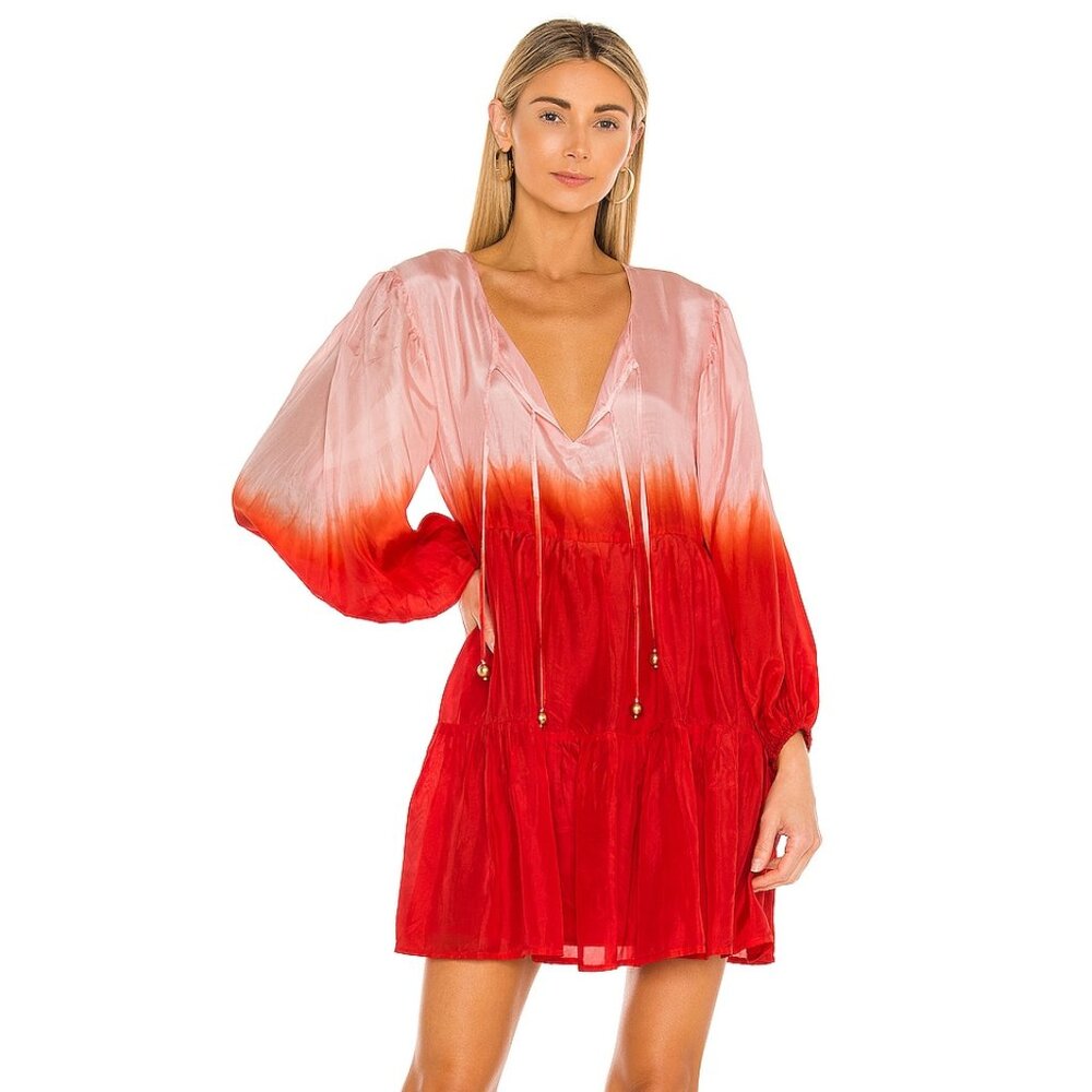 Karina Grimaldi - Cherry Ombre Mia Mini Dress (M)